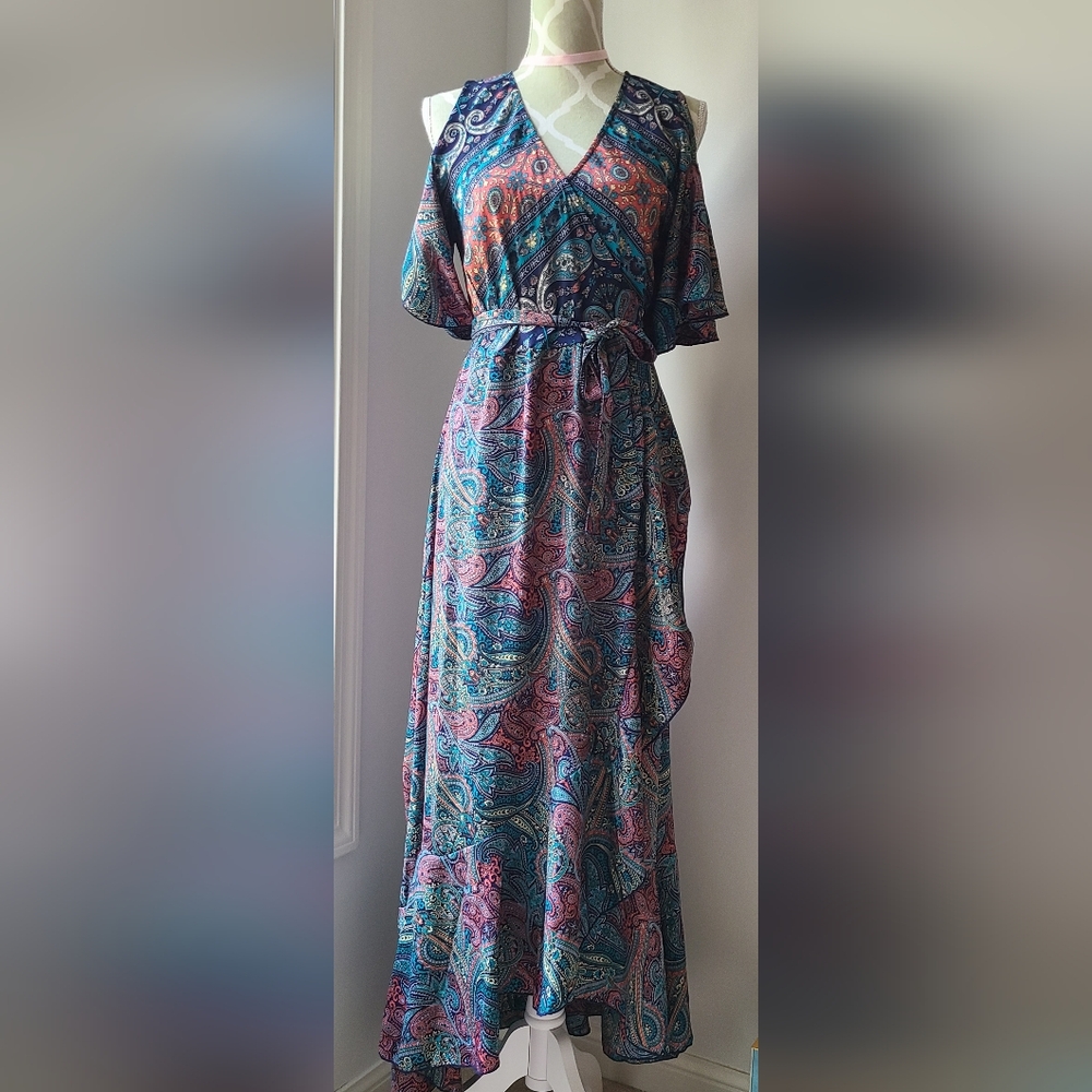 Boho Paisley Dress
